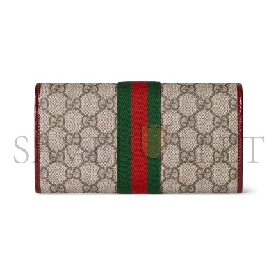 GUCCI OPHIDIA CONTINENTAL WALLET 838485 (19*10*3.5cm)